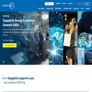 SupplyOn - The Supply Chain Business Network