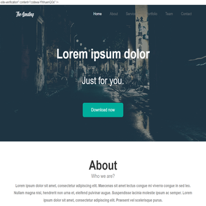 The landing-page Website Template | Home