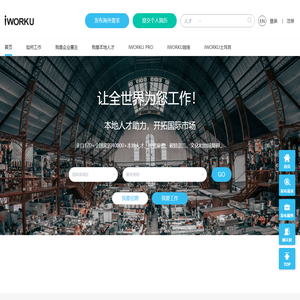 IWORKU，成都爱沃客网络科技有限公司，首家海外本地化营销人才和服务平台。按需雇佣来自170+国家的40000+本地人才