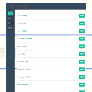 专业seo站长工具