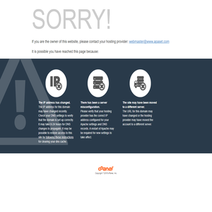 www.apaset.com error