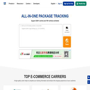 All-in-One Global Package Tracking | 17TRACK