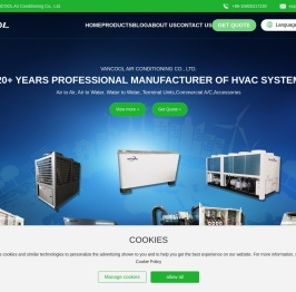 VANCOOL Air Conditioning Co., Ltd.-a professional manufacturer of HVAC products