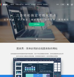 图表秀——免费在线图表制作工具,数据可视化工具