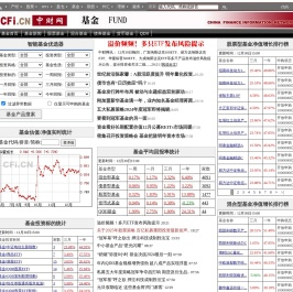 CFI.CN基金_中财网