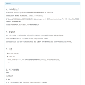 角浪网络 - JSON简介