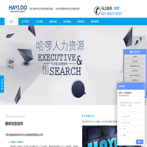 哈啰猎头_优质猎头公司_上海猎头公司排名_猎头公司_HAYLOO Consulting_上海医药猎头_上海消费品猎头_高新技术猎头_PC猎头_房地产建材猎头_上海哈啰人力资源管理有限公司